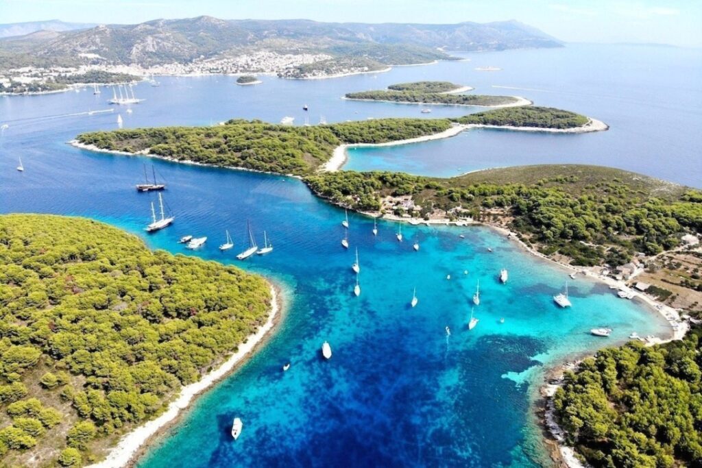 Croacia Ilhas Pakleni Paklinski Islands