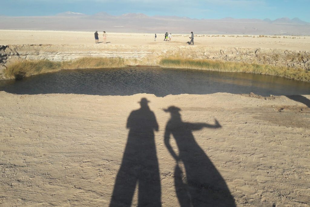 Chile Atacama laguna cejar Ojos del Salar