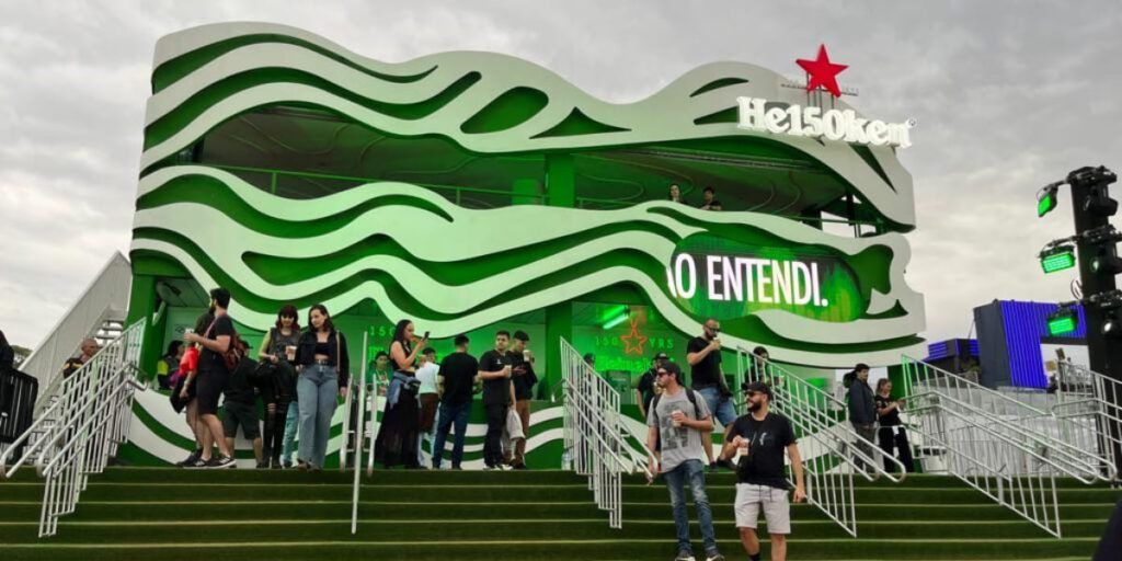 criando conexões: as melhores ativações de marcas no the town 14 Heineken 1