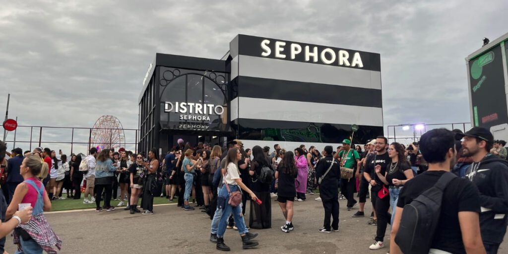 criando conexões: as melhores ativações de marcas no the town 23 Sephora